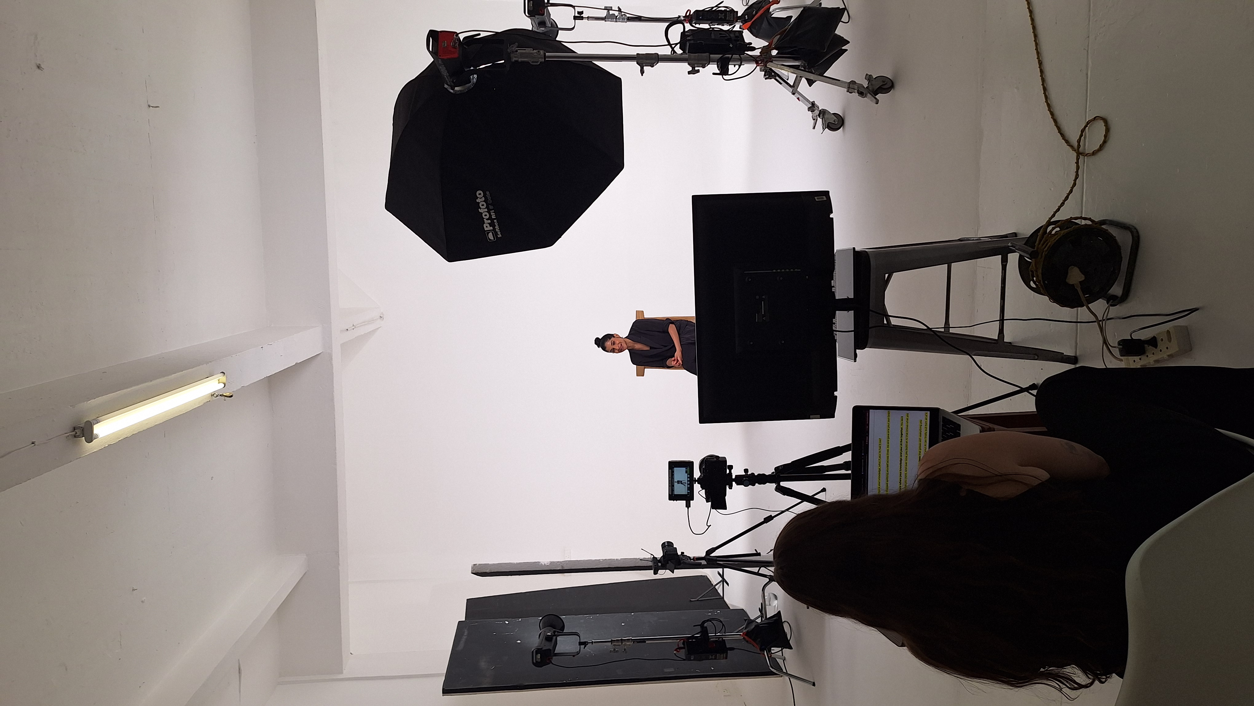 Behind the scenes
